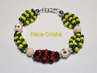 Ilde de mazo Orula con Elegua. "Nace Orisha"