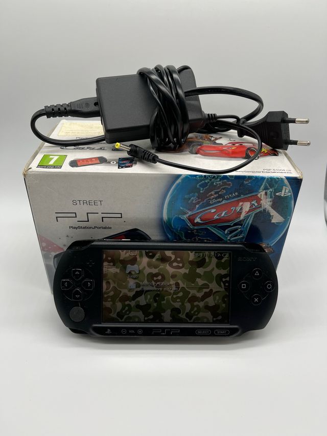 PSP Street E1000 Negra con Caja