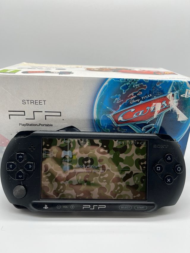 PSP Street E1000 Negra con Caja