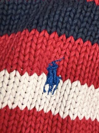 Maglione Polo Ralph Lauren a righe rosse