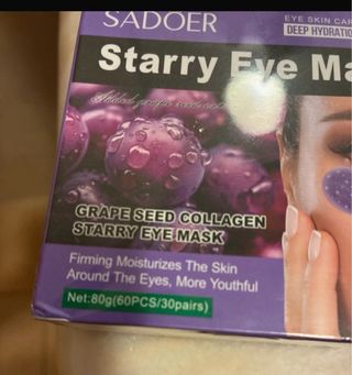 30 Pares Parches Ojos Uva SADOER