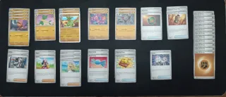 Mazo 40 cartas Pokémon fuegos fantasmales