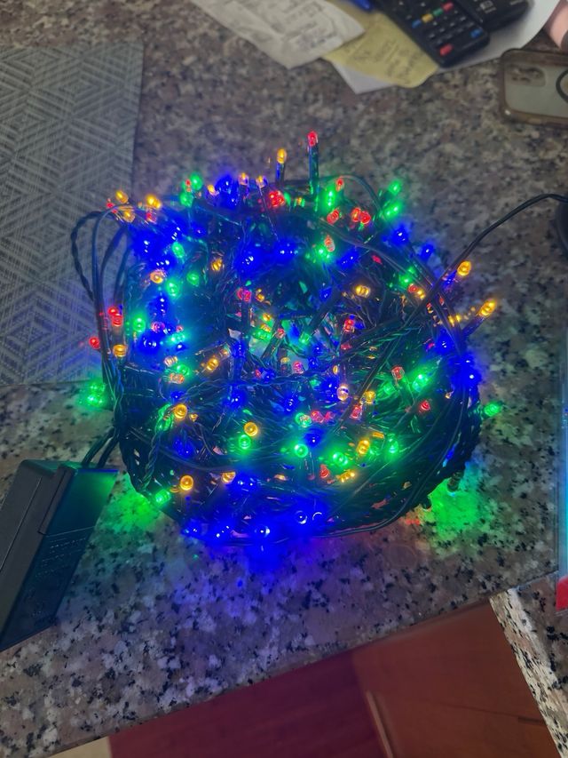 Luci LED 300 Multicolore Esterno/Interno