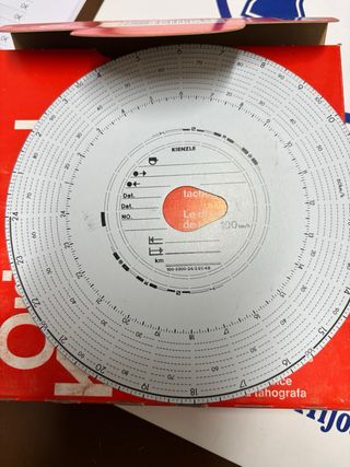 Discos Tacógrafo Kienzle 100-24 EC 4 K