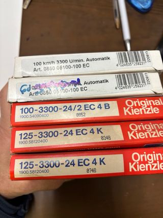 Discos Tacógrafo Kienzle 100-24 EC 4 K