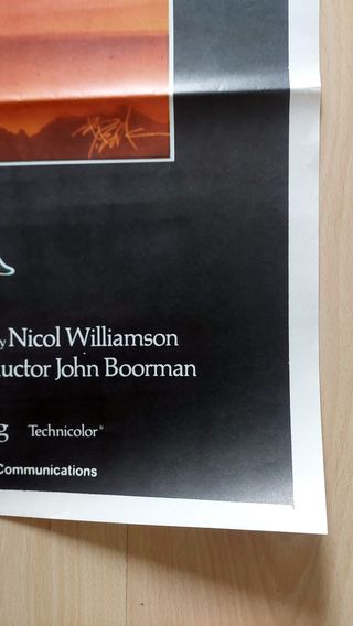 Cartel original Excalibur (1981 John Boorman)