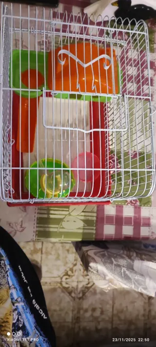 Jaula para hámster o mascota pequeña