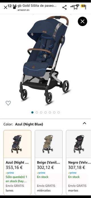 Silla de paseo gb Qbit All-City