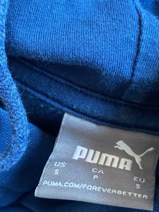 Conjunto Puma Sudadera y Pantalón Azul