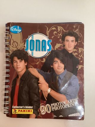 Álbum Coleccionista Panini Jonas Brothers Disney