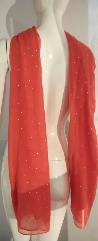 Pañuelo gasa con brillantes