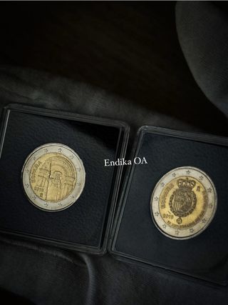 2 Euros España 2013 Pareja Santiago y Escudo