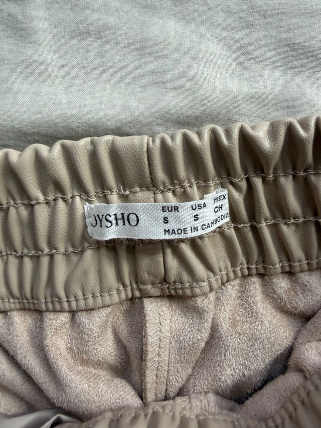 Pantalones Oysho Beige