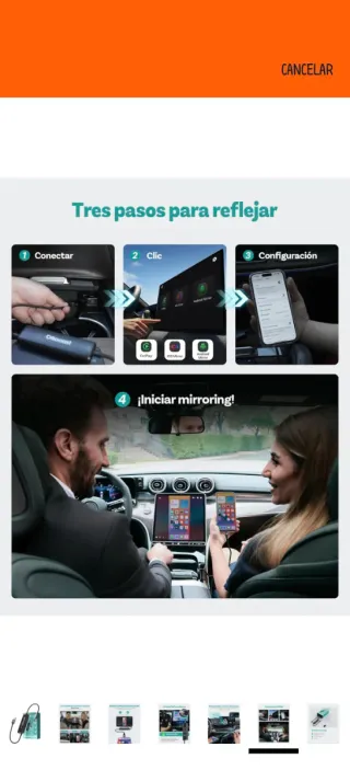 Adaptador CarPlay Inalámbrico Ottocast