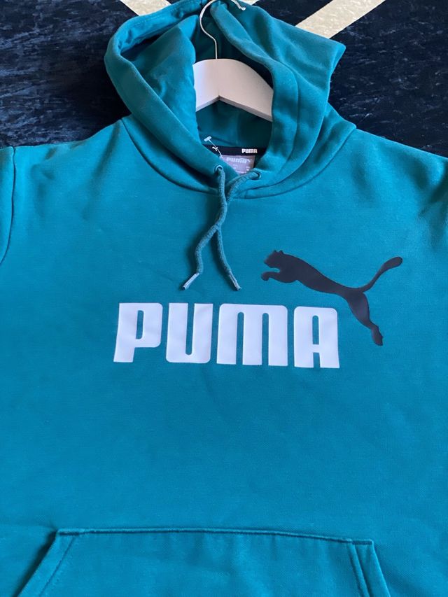 Sudadera Puma Verde Azulado