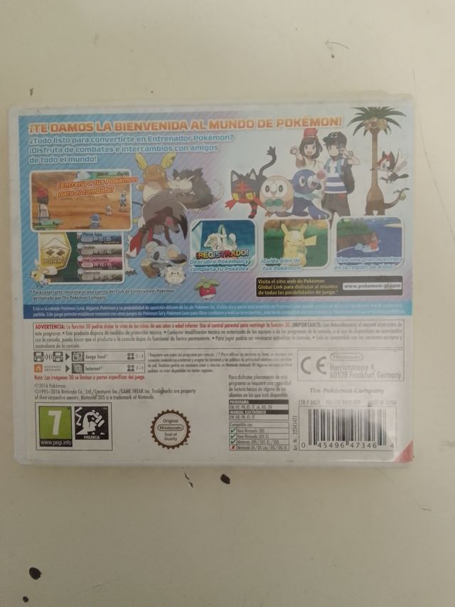 Pokémon Luna Nintendo 3DS