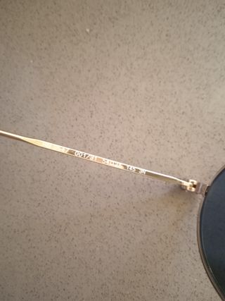 Gafas de sol Ray-Ban John Lennon doradas