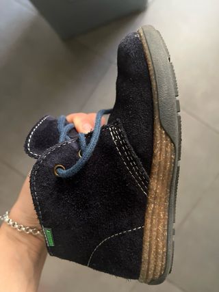 Zapato niño ante azul marino talla 26