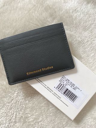 Billetera y Tarjetero Plegable Gris Edmmond Studio