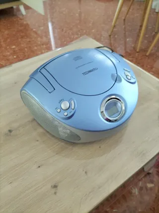 Radio CD Technika Azul