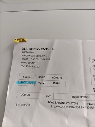 Lavadora Carga Superior Blanca