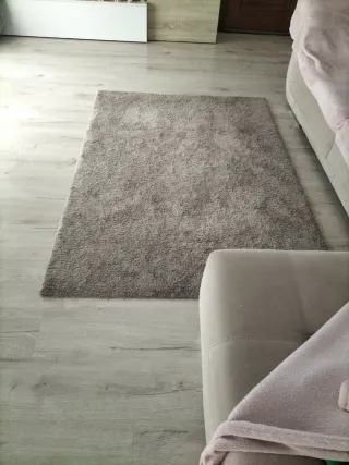 Alfombra beige/marrón Leroy Merlin