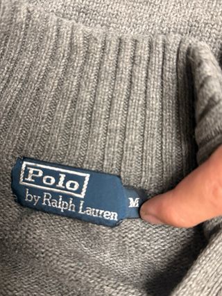 Maglione Ralph Lauren Uomo Grigio