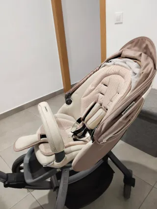 Carro de paseo bebé Trío Foppapedretti Beige