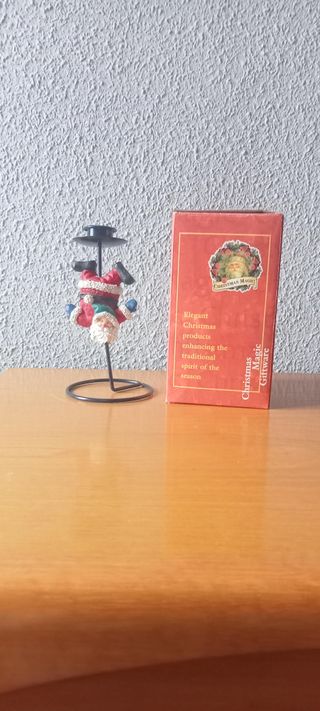 Portacandele natalizio Babbo Natale_nuovo