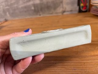 Candelabro de cerámica estilo antiguo