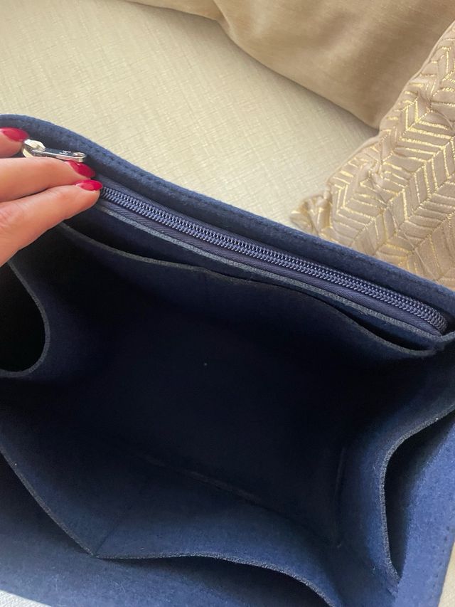 Organizador de bolso interior con compartimentos