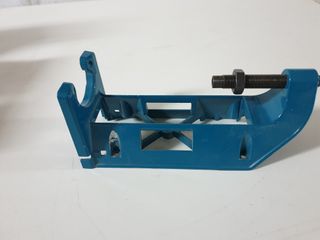 Soporte azul para herramientas