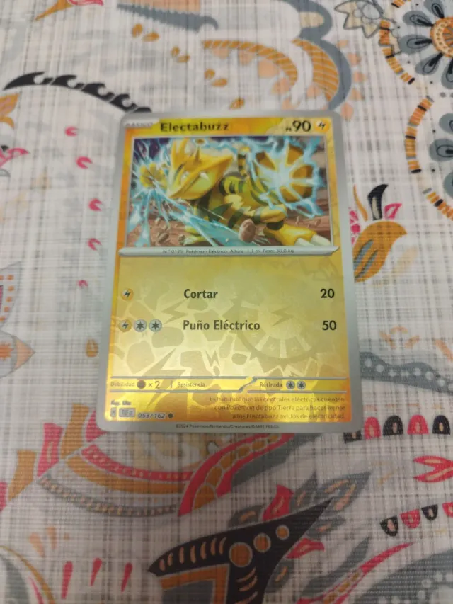 Carta Pokémon Electabuzz 053/162