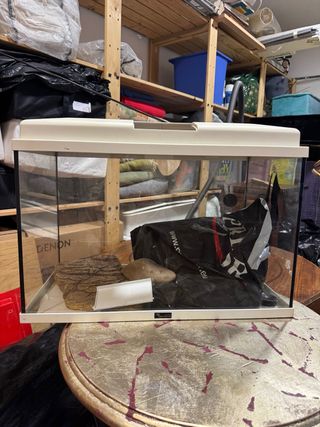 Acuario/Terrario Tortuguero con Accesorios