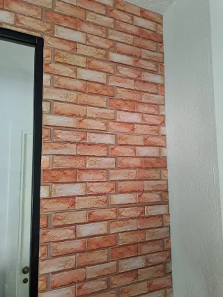 Revestimiento Adhesivo 3D Ladrillo