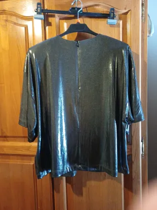 Top Bimba y Lola plateado