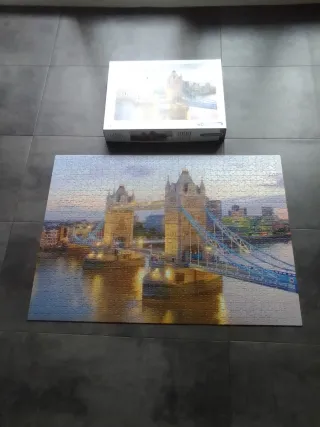 Puzzle Clementoni 1000 piezas Puente de Londres