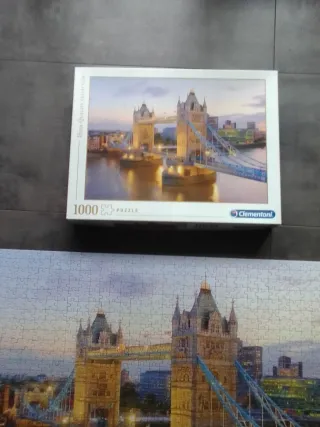 Puzzle Clementoni 1000 piezas Puente de Londres