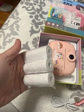 Cámara Digital Mini Infantil instantánea.