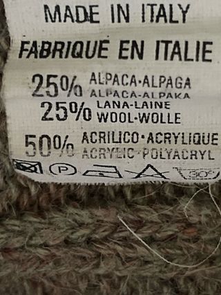 Maglione uomo beige/grigio