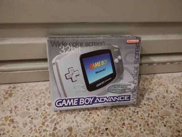 Nintendo Game Boy Advance Plata