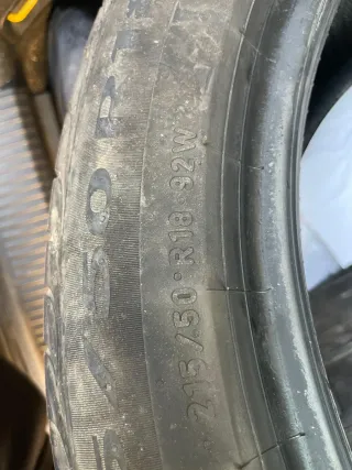 Ruedas de coche 215, R18 Pireli , 10 mil km rodado