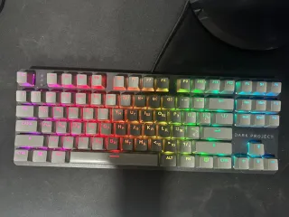 Teclado Mecánico Gaming DARK PROJECT Gris