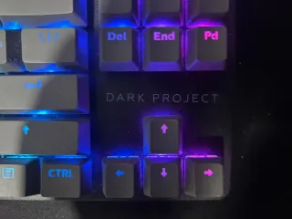 Teclado Mecánico Gaming DARK PROJECT Gris