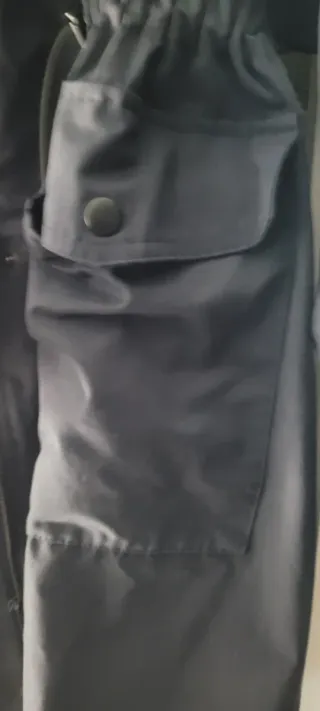 Gabardina Zara Azul Marino