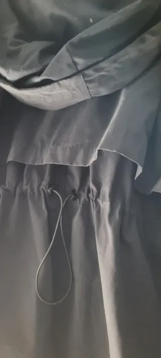 Gabardina Zara Azul Marino