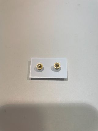 Pendientes Oro 18K Nácar Estrella