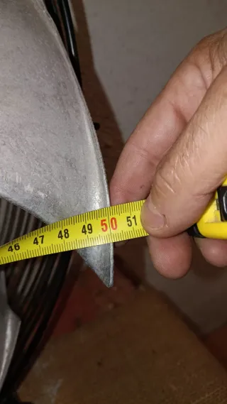 Ventilador industrial metal