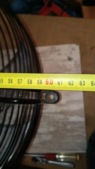 Ventilador industrial metal