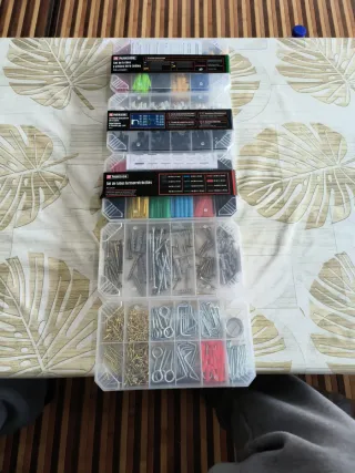 Set de conectores y tornillería Parkside